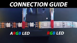 Connection Guide on RGB and Addressable RGB LED [upl. by Decrem]