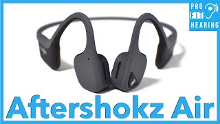 Bone Conduction Headphones  Aftershokz Air REVIEW [upl. by Mozza983]