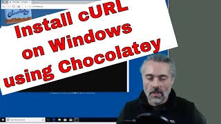 Install cURL using Chocolatey on Windows  How to install cURL on Windows [upl. by Anelim]