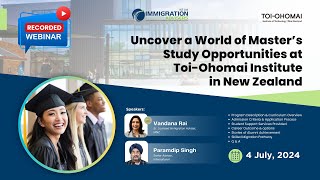 Study Opportunities at Toi  Ohomai Institute in NZ  Immigration Advisers New Zealand Ltd [upl. by Rehpatsirhc]