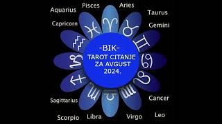 BIK tarot citanje za avgust 2024 [upl. by Naux]