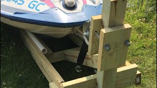 DIY Jet Ski Landing Ramp Step by Step [upl. by Sillyrama728]