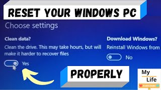 How to reset a Windows 11 PC and Clean the Drive The Best Complete Guide [upl. by Bartolomeo]