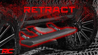 RETRACT Electric Running Board Steps by Rough Country [upl. by Durr829]