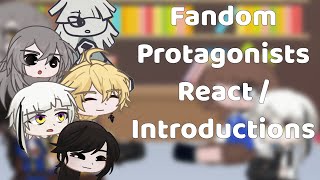 Fandom Protagonists React To Each Other \ Introductions  HSR GI FPE BSD Fallout [upl. by Saffier792]