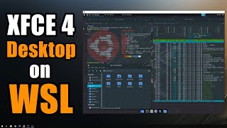 XFCE 4 Linux Desktop on WSL windows subsystem for linux with Pulse Audio [upl. by Retsila728]