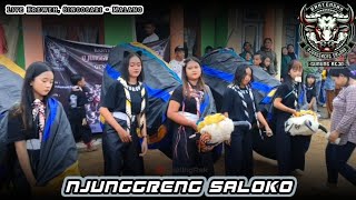 NJUNGGRENG SALOKO Full Kreasi dan Kalapan Live Kreweh Singosari  Malang [upl. by Yazbak665]