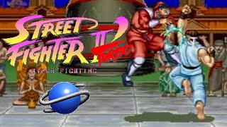 Street Fighter II Turbo playthrough SEGA Saturn 1CC [upl. by Eelloh]