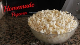 Easy Homeade Popcorn  Without Oil   Yummy [upl. by Mersey]