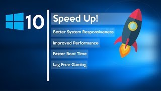 How to Speed Up Your Windows 10 Performance Best Optimized Settings [upl. by Ahtivak]