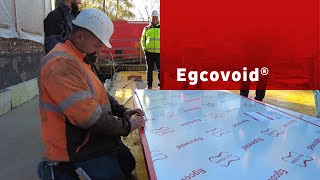 Egcovoid® void former  concrete slab use [upl. by Loyce]