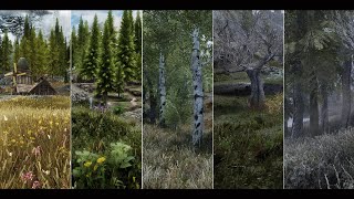 Skyrim SE  ENB Comparison RE Updated [upl. by Corella351]