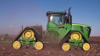 120Inch Track Spacing Option  John Deere 9RX Series Tractors [upl. by Eelak480]