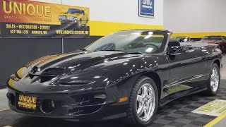 2002 Pontiac Firebird Trans Am WS6 Convertible  For Sale 26900 [upl. by Erinn]