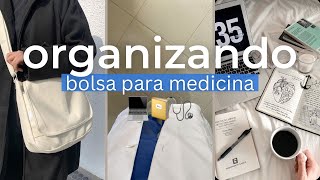 Organizando a minha Bolsa pra Faculdade  Primeiro semestre de Medicina ðŸ©ºðŸ¤ðŸ“” [upl. by Ayanat]