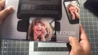 Unboxing amp Review Canon Selphy CP1200 [upl. by Marley]