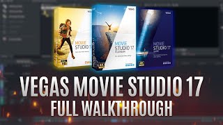 VEGAS Movie Studio 17 Platinum Released Full Walkthrough [upl. by Erek]