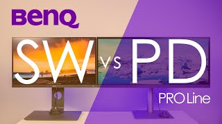 BenQ SW vs PD Pro Display Lineup Compare [upl. by Calli]