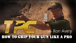 HANDGUN TRAINING How To Grip Your Gun Like A Pro [upl. by Eiahpets]