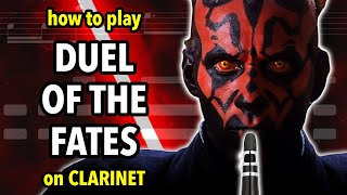 Lets Play quotStar Wars Themequot  Clarinet [upl. by Kipper]