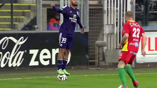 Anthony Vanden Borres ball stand skill vs KV Oostende [upl. by Wildon]