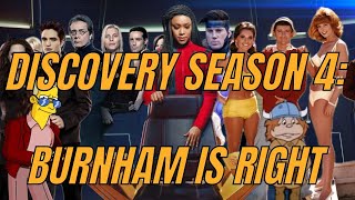 A Seminal Episode for Us a Weak Series for Star Trek Discovery Season 4 [upl. by Nerek]