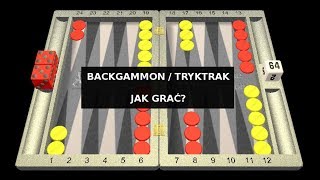 Jak grać w Backgammona  Tryktraka  zasady gry [upl. by Assenaj]