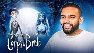 FIRST TIME WATCHING THE CORPSE BRIDE 2005 MOVIE REACTION [upl. by Oicirbaf405]