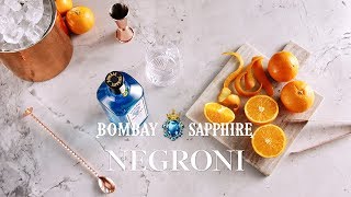 How To Make The Bombay Negroni Cocktail Recipe [upl. by Regnig211]