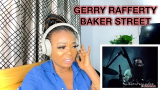 So sad GERRY RAFFERTY BAKER STREET reaction [upl. by Yesllek620]