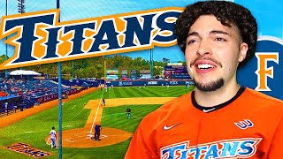 I Spent The Day at Cal State Fullerton D1 BASEBALL TOURS [upl. by Mason]