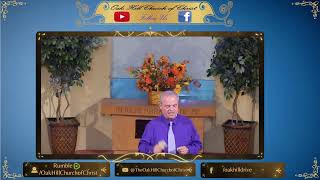 Oak Hill Church of Christ 101324 Worship Stream Live [upl. by Ylenats]