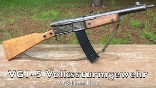 Volkssturmgewehr The German VG15 quotPeoples Storm Riflequot [upl. by Woehick]