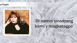 Imelda Papin  Umiibig Ako Lyrics Video [upl. by Anaeco]