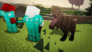 Surviving Dinosaurs in Minecraft [upl. by Lucais554]