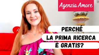 Agenzia Matrimoniale GRATIS  Come Funziona Perchè possiamo Aiutarti [upl. by Eirrol448]