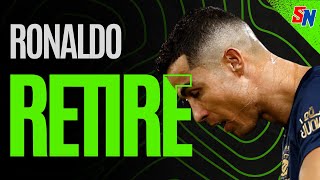 Cristiano Ronaldo Speaks on Retiring [upl. by Neenaj]