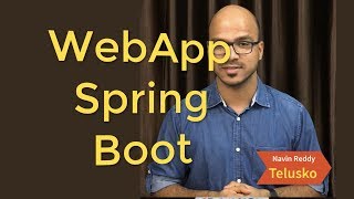 Web App using Spring Boot [upl. by Enoryt375]