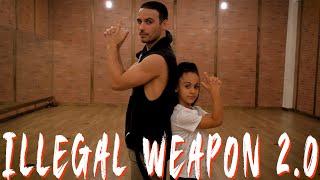 Illegal Weapon 20 Street Dancer 3D Dance Video  Choreography  MihranTV [upl. by Airliah]