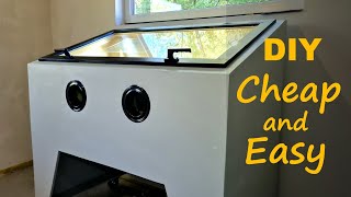 DIY Plywood Sandblasting Cabinet [upl. by Phi]