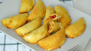 Empanadillas de pollo ¡Con pan de molde al horno Fáciles y deliciosas [upl. by Sissel518]