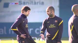 FC Barcelona  Entrenamiento 15052012 [upl. by Jeanna]