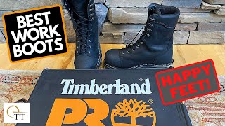 51 Best Work Boots  Timberland Pro 9quot Logger Boots [upl. by Enitsugua34]