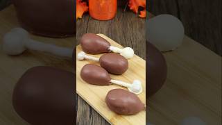 Turkey leg cake pops 🦃 cakepops turkey thanksgiving ytshorts [upl. by Aznerol]