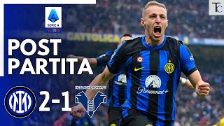 INTER VERONA 21 VITTORIA SOFFERTA MA POCO GIOCO CON TANTA CONFUSIONE [upl. by Duester]