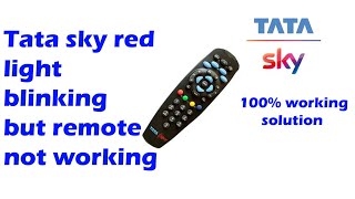 Fix Tata Sky red light flashing problem [upl. by Anyahc817]