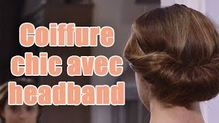 Astuce Coiffures comment se coiffer avec un accessoire [upl. by Enylhsa836]