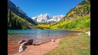 Maroon Bells Colorado  USA [upl. by Chick]