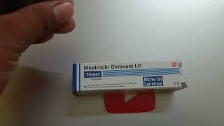 t bact ointment uses in hindi ll mupirocin ointment ip kis kaam aati hai [upl. by Eiramnerual]