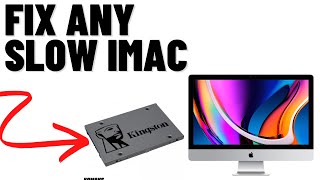 Fix Any Slow iMac 20122020  Install SSD Externally [upl. by Nylirehs]